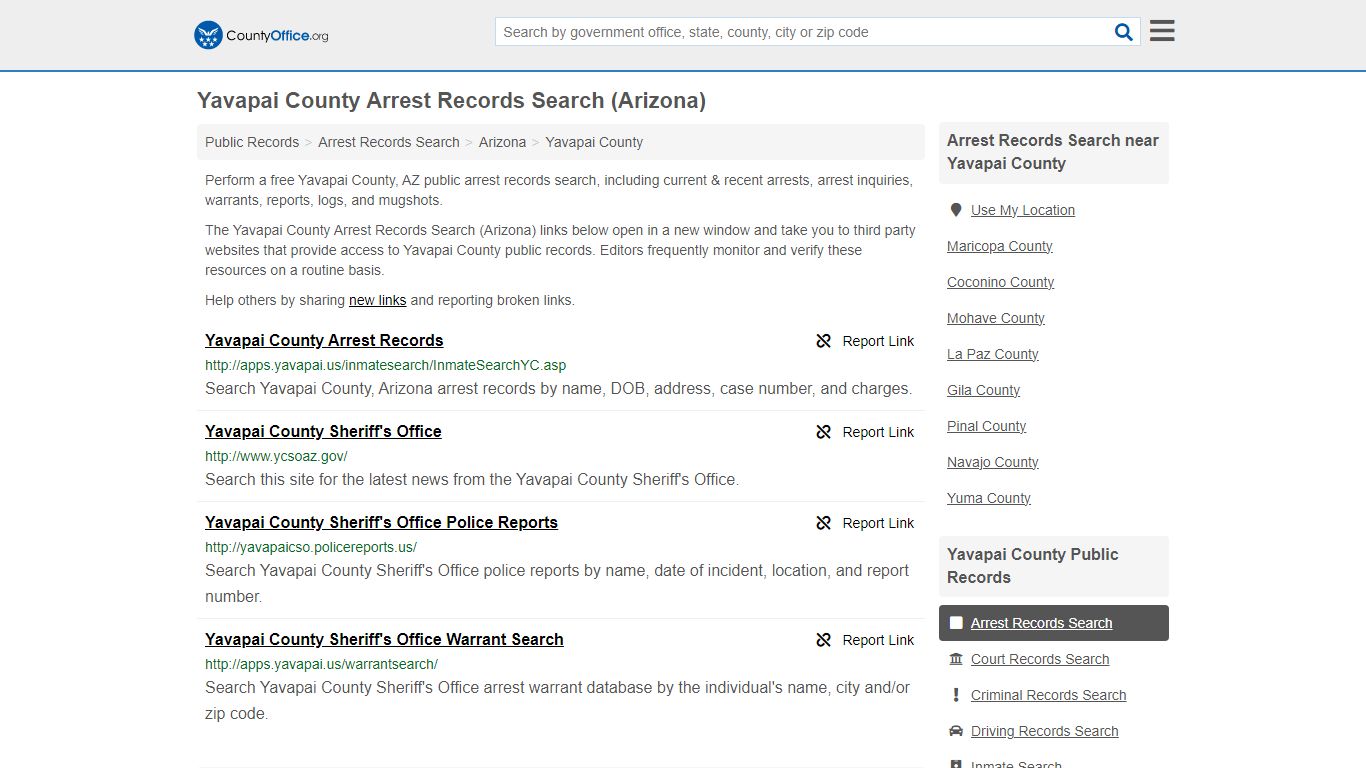 Arrest Records Search - Yavapai County, AZ (Arrests & Mugshots)